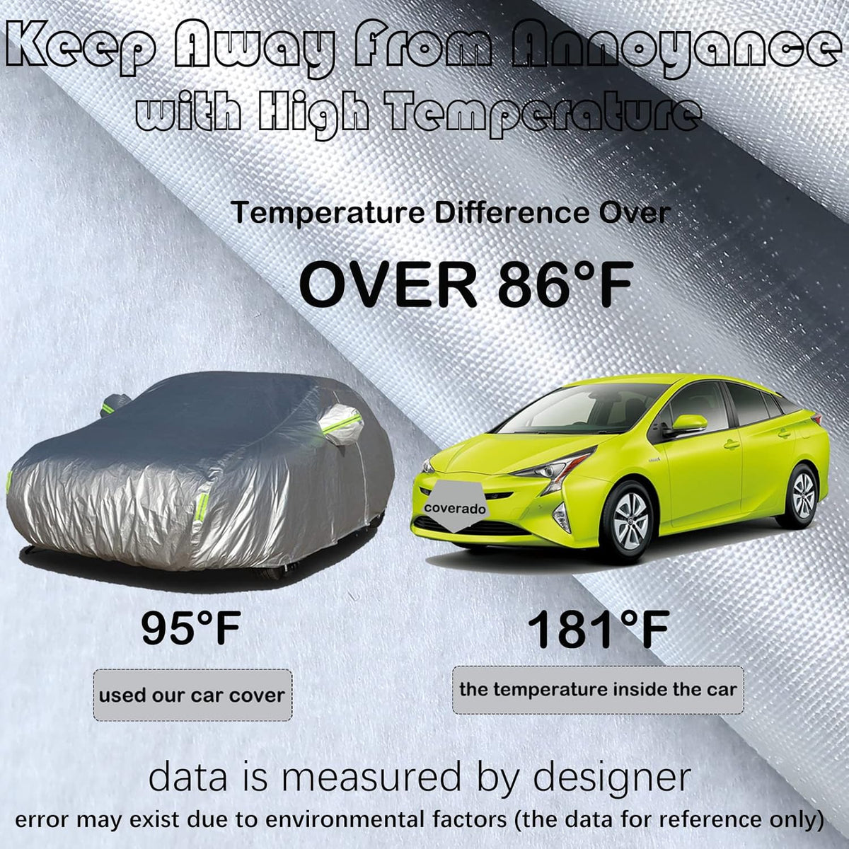6 Layers SUV Car Cover Waterproof All Weather W52559