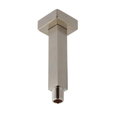 6x22 Square Ceiling-Mount Shower Arm Chrome B7786