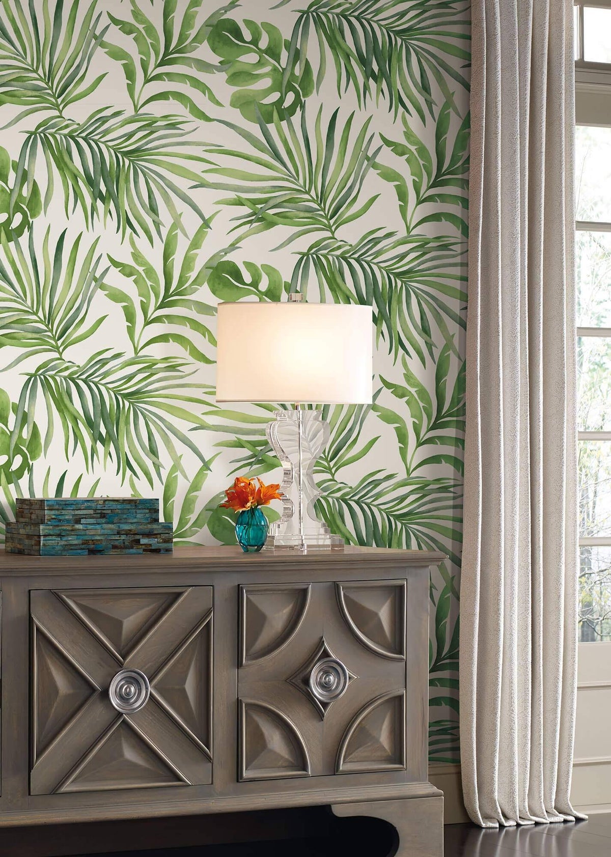 Green Wallpaper I96114
