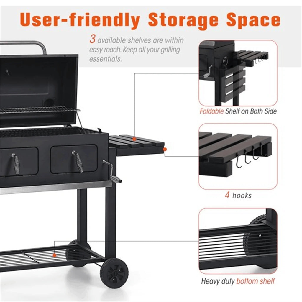 Charcoal Grill Portable BBQ Grill T5845
