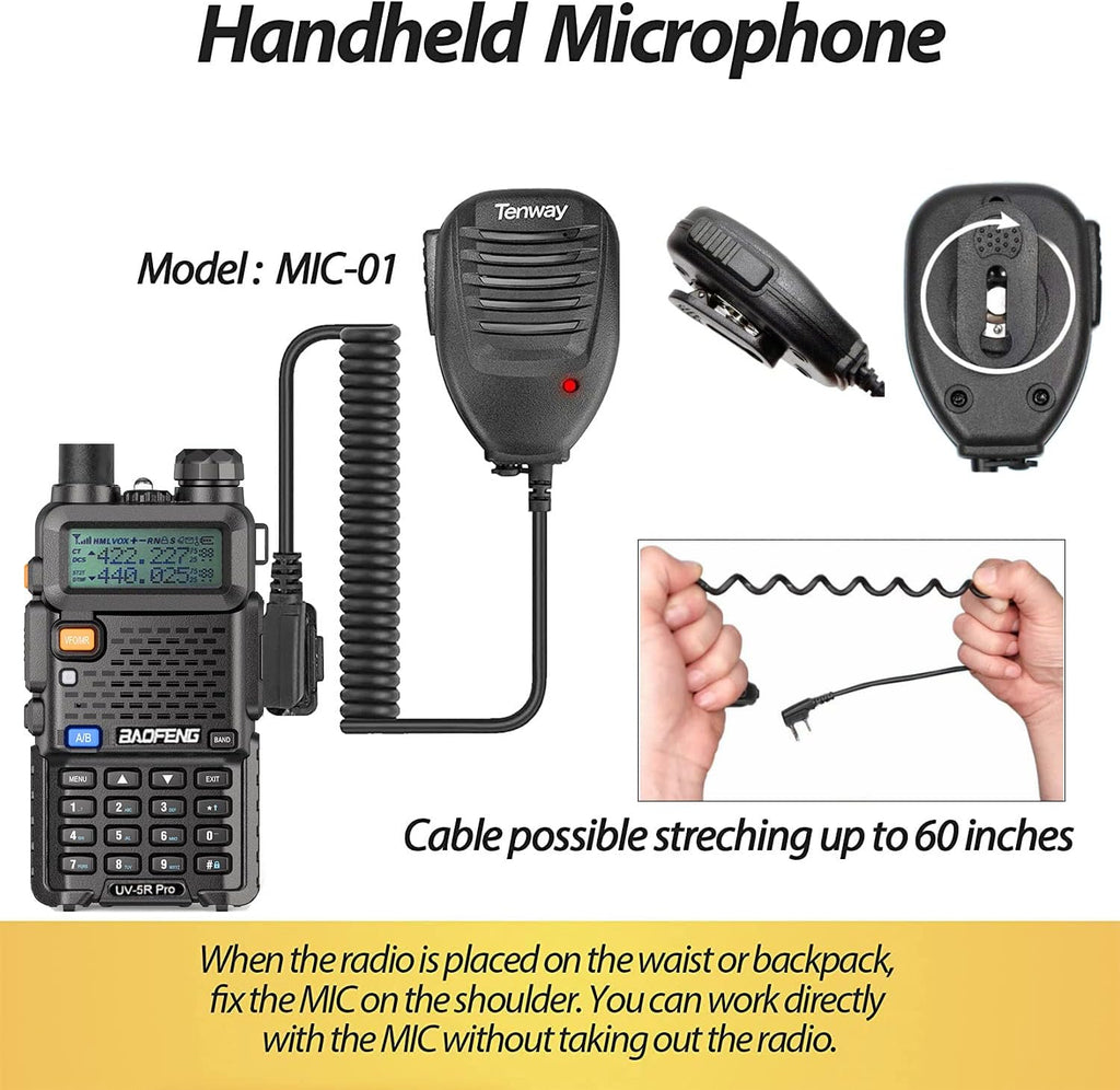 Handheld Ham Radio with Battery and Antenna X97695