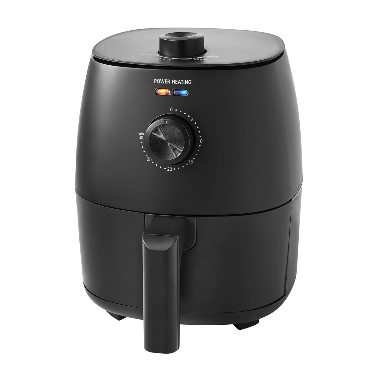 Black 2.2 Quart Compact Air Fryer Y257
