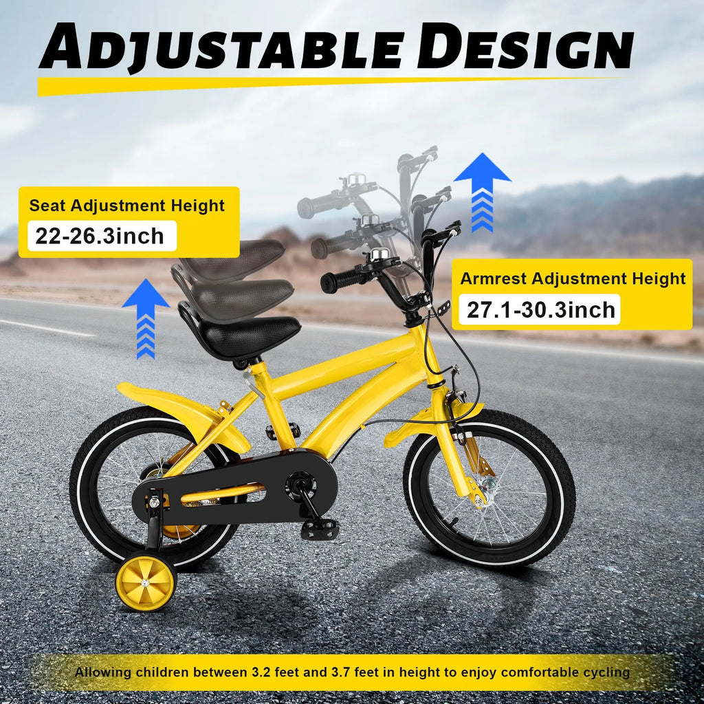 14 Children's Bicycle with Removable Training Wheels P935