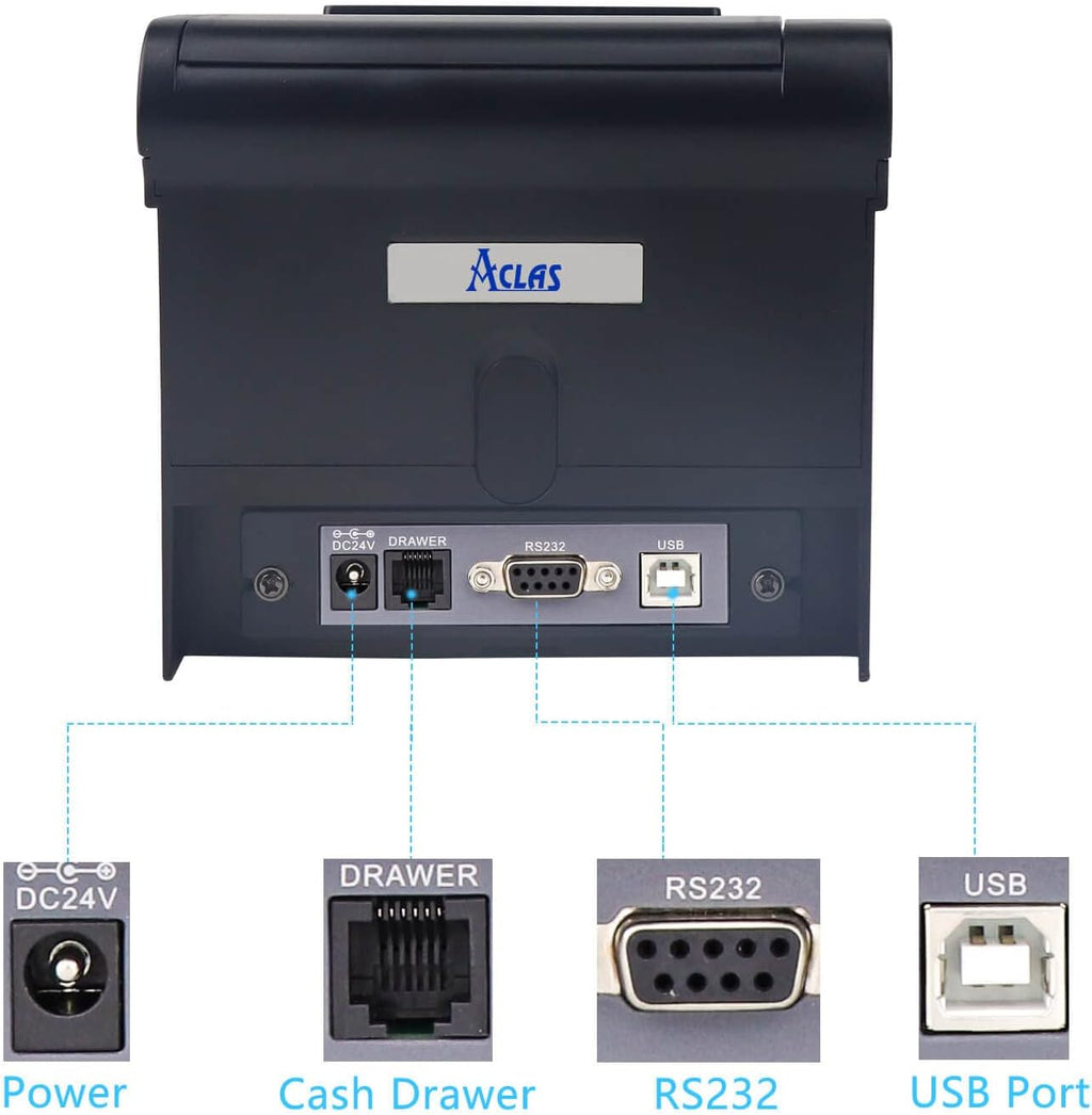 Thermal Receipt Printer 80mm with Auto Cutter B760
