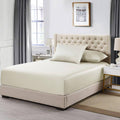 California King Fitted Sheet 600 Thread Count Ivory D78245