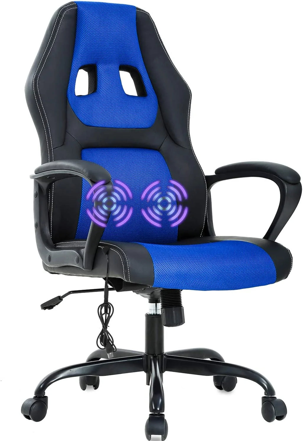 Black Executive Chair with Lumbar Support L20399