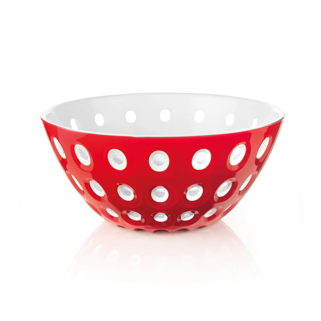 20cm Red White Transparent Bowl R522243