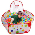 Baby Ball Pit Play Tent with Basketball Hoop Y12004