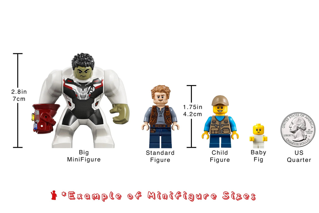 Yoda Minifigure with Staff F31455