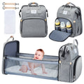 Waterproof 3 in 1 Diaper Bag Backpack with Changing Pad V220