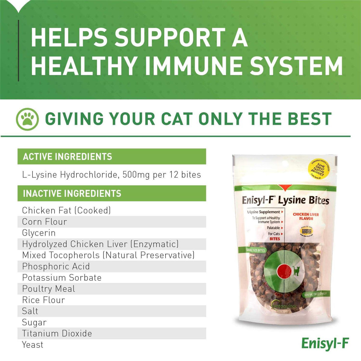 L-Lysine Chews for Cats & Kittens L21475
