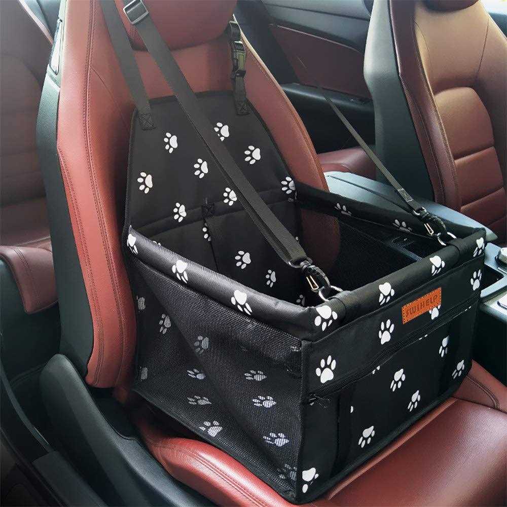 Portable Dog Booster Car Seat with Safety Leash V1226