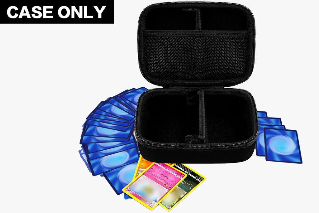 Black Trading Card Storage Box Binder Fits 400+ Cards I2132