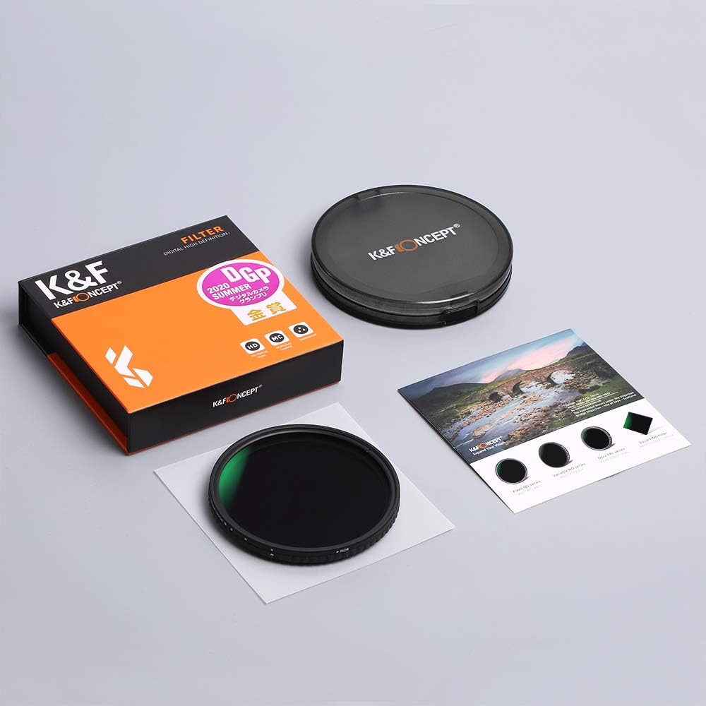 55mm Variable ND Filter ND8-ND128 3-7 Stop I61934