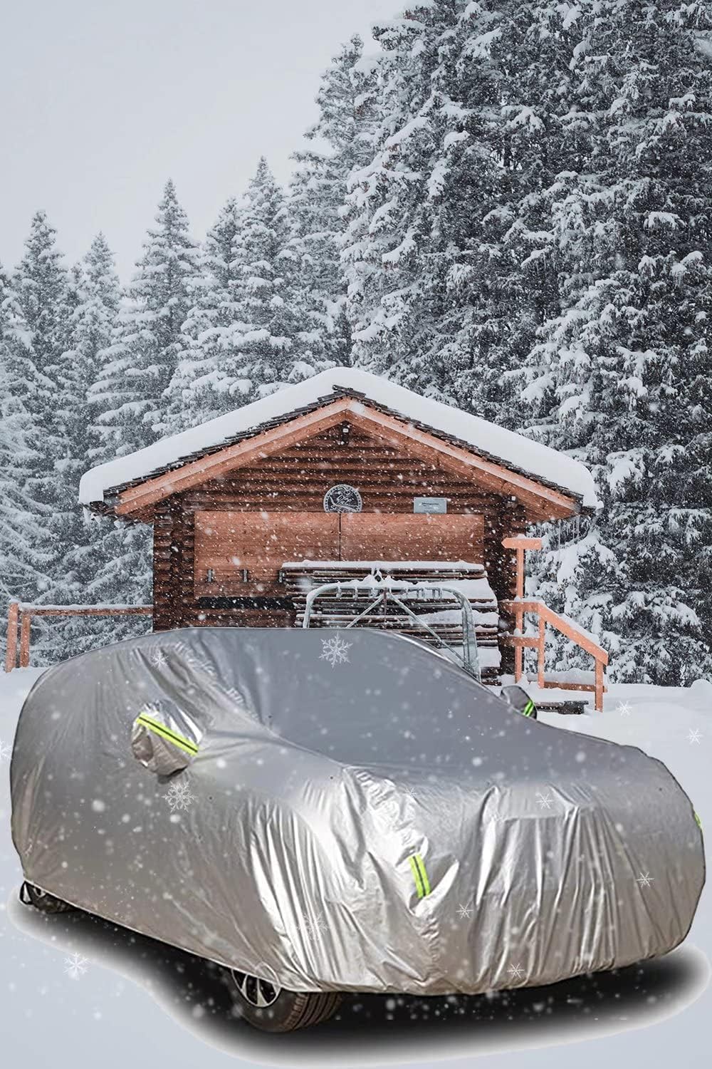 6 Layers SUV Car Cover Waterproof All Weather W52559