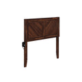 Twin Solid Wood Headboard with Attachable Charger Q26109