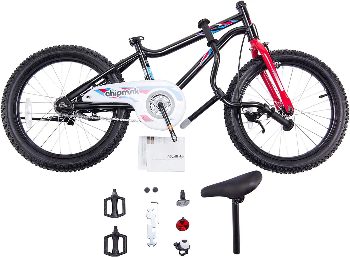 Kids Bike 18 Inch Bicycle with Kickstand Blue B83365