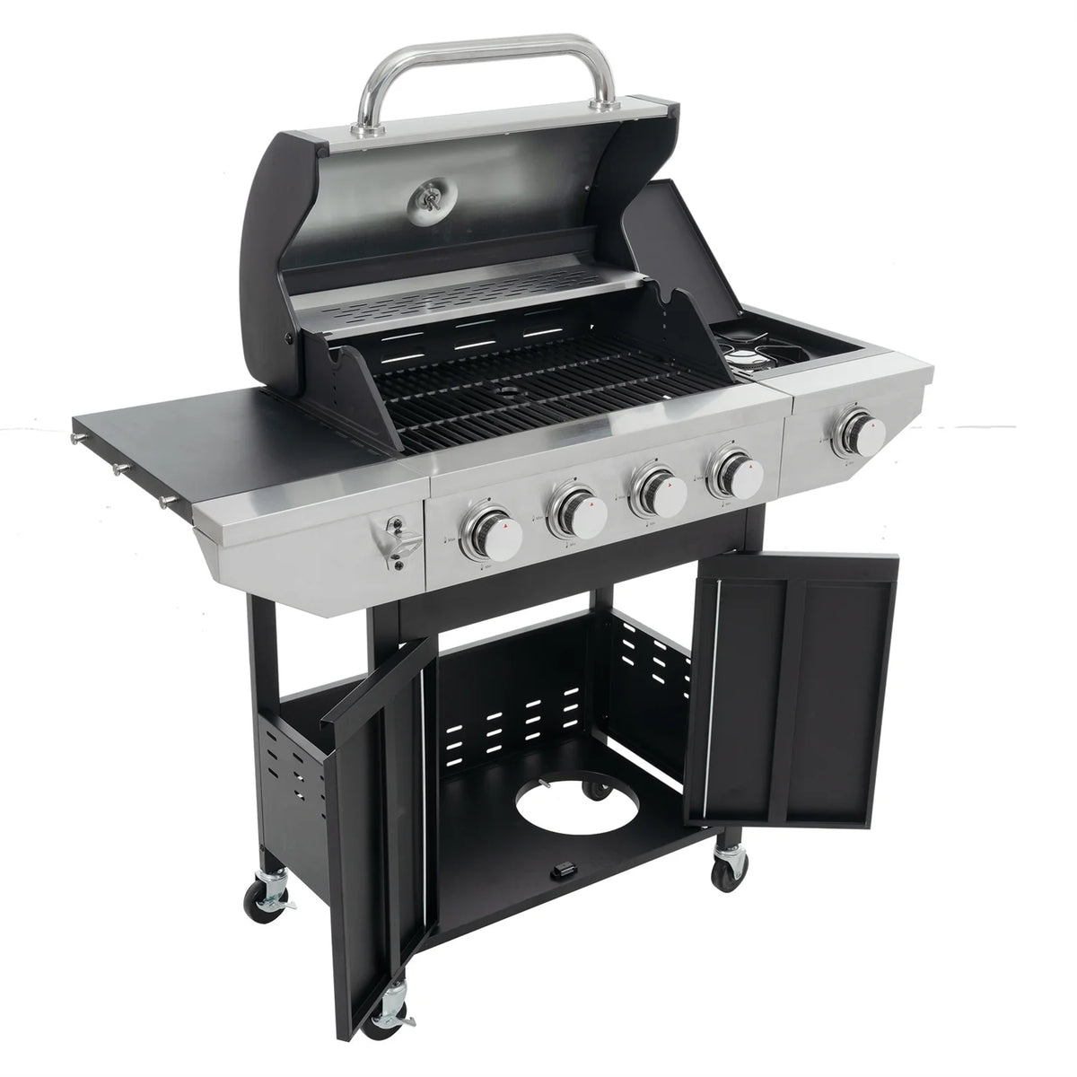 4-Burner Propane Gas Grill Stainless Steel Y8526