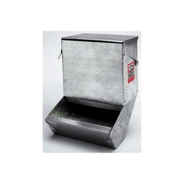 Metal Small Animal Feeder with Lid Z7321