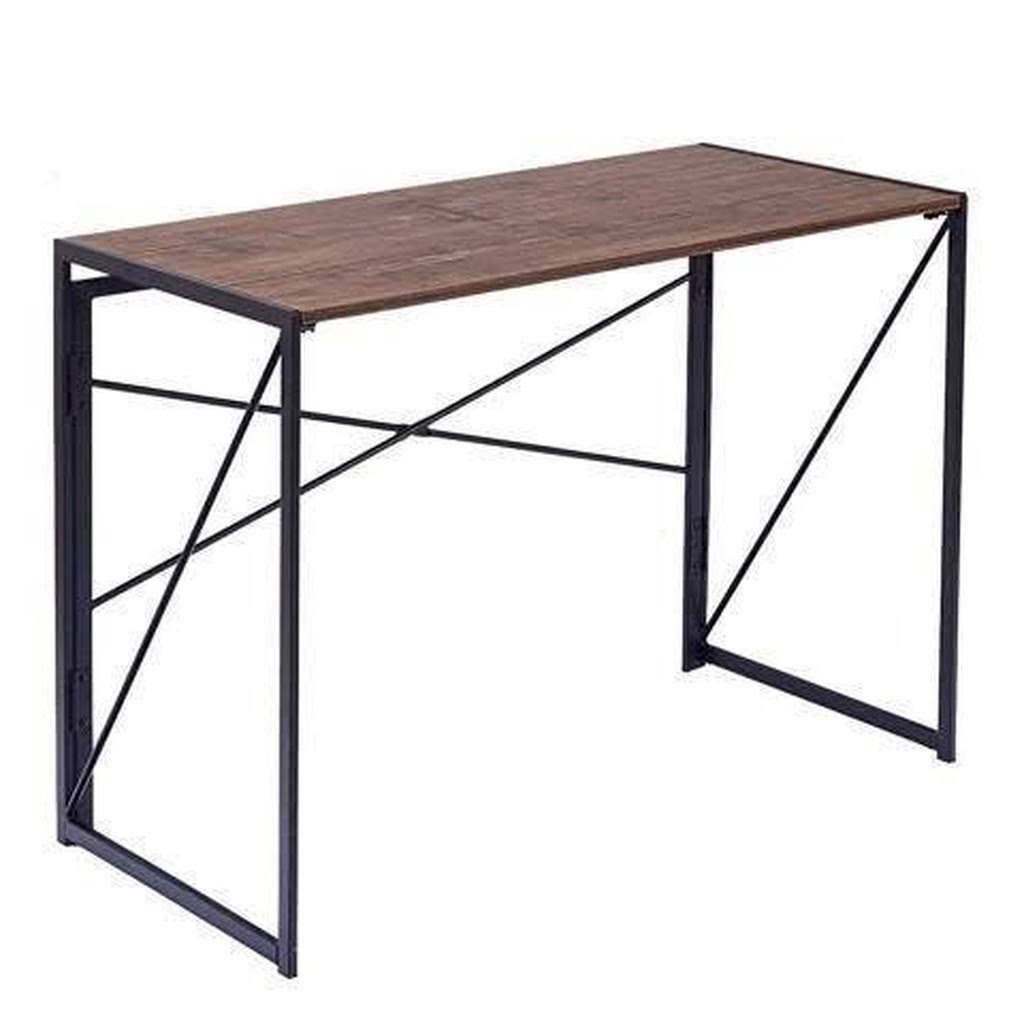 Black Folding Computer Desk Q272