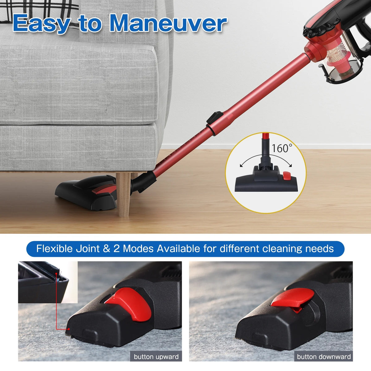 Corded Stick Vacuum Cleaner T329