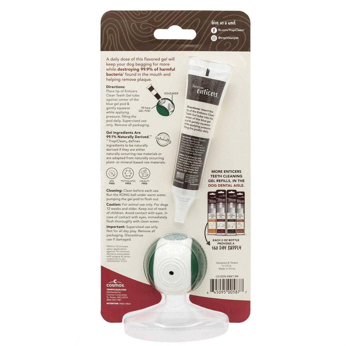 Teeth Cleaning Gel & Dental Ball K22917