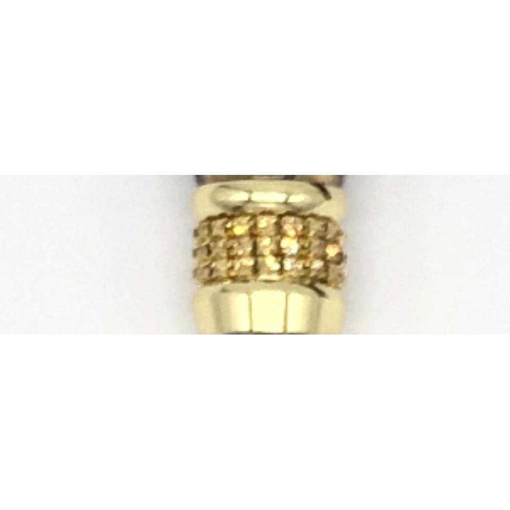 Adjustable Khaki Rhinestone and Pearls Walking Canes J146540
