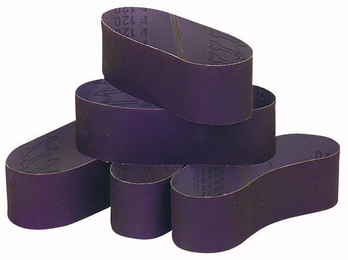 6 in. x 48 in. 80 Grit Sanding Belts 5 Pack Z24168