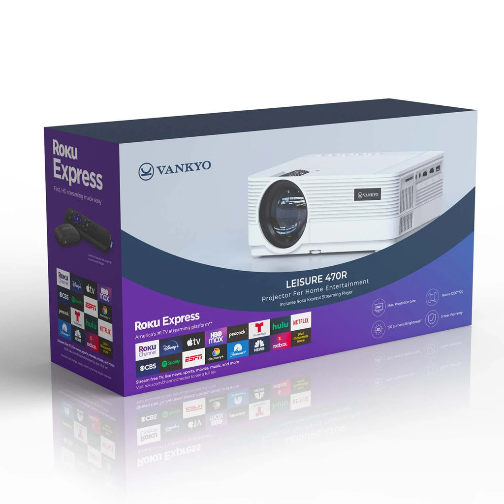 HD Mini Projector with Streaming Player A655