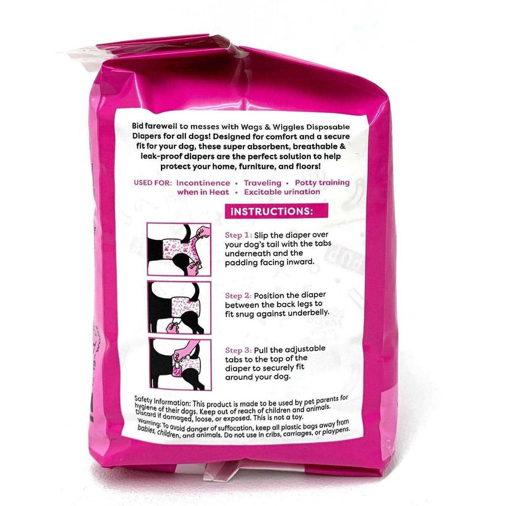 Female Dog Diapers D505