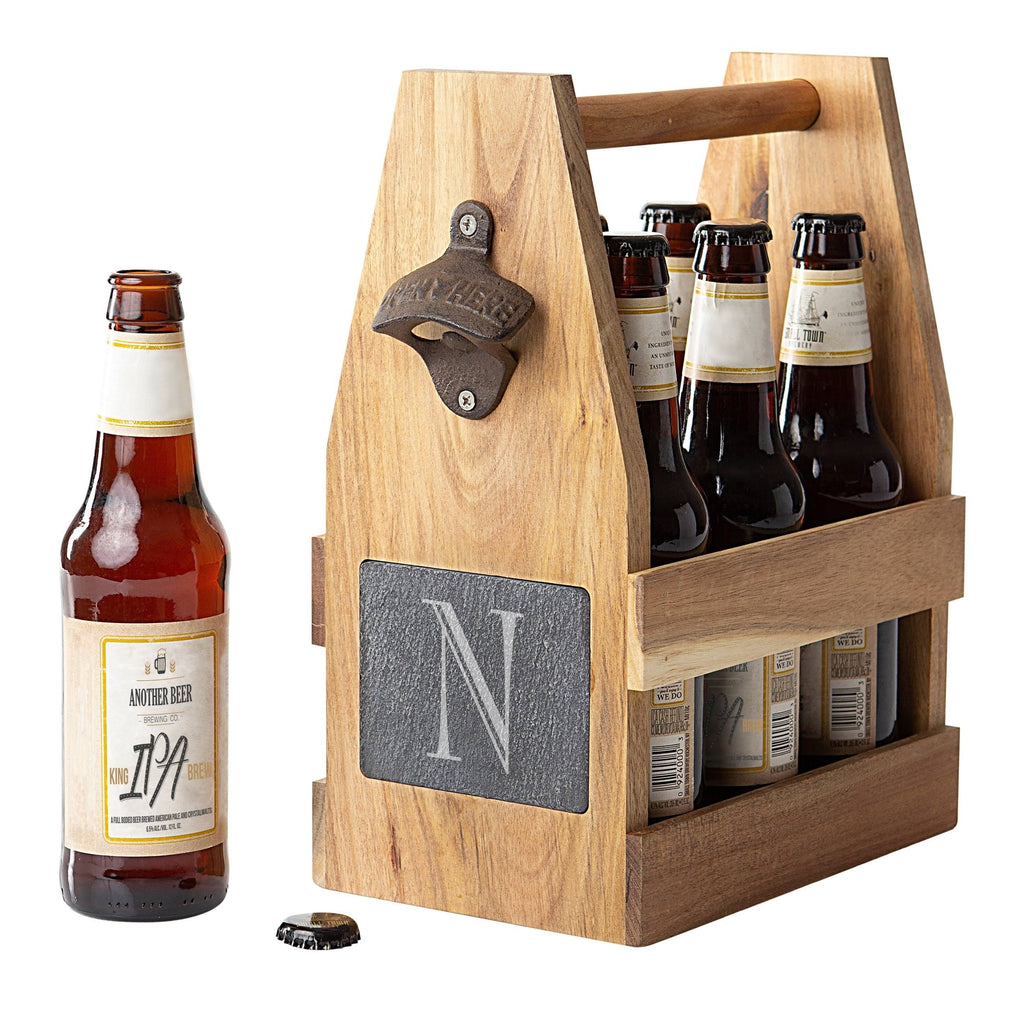 Acacia Slate Beer Carrier E32750