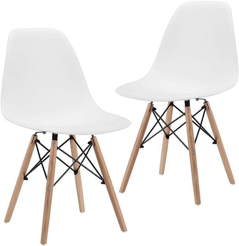 Black Plastic Shell Dining Chair Set of 1 G9800