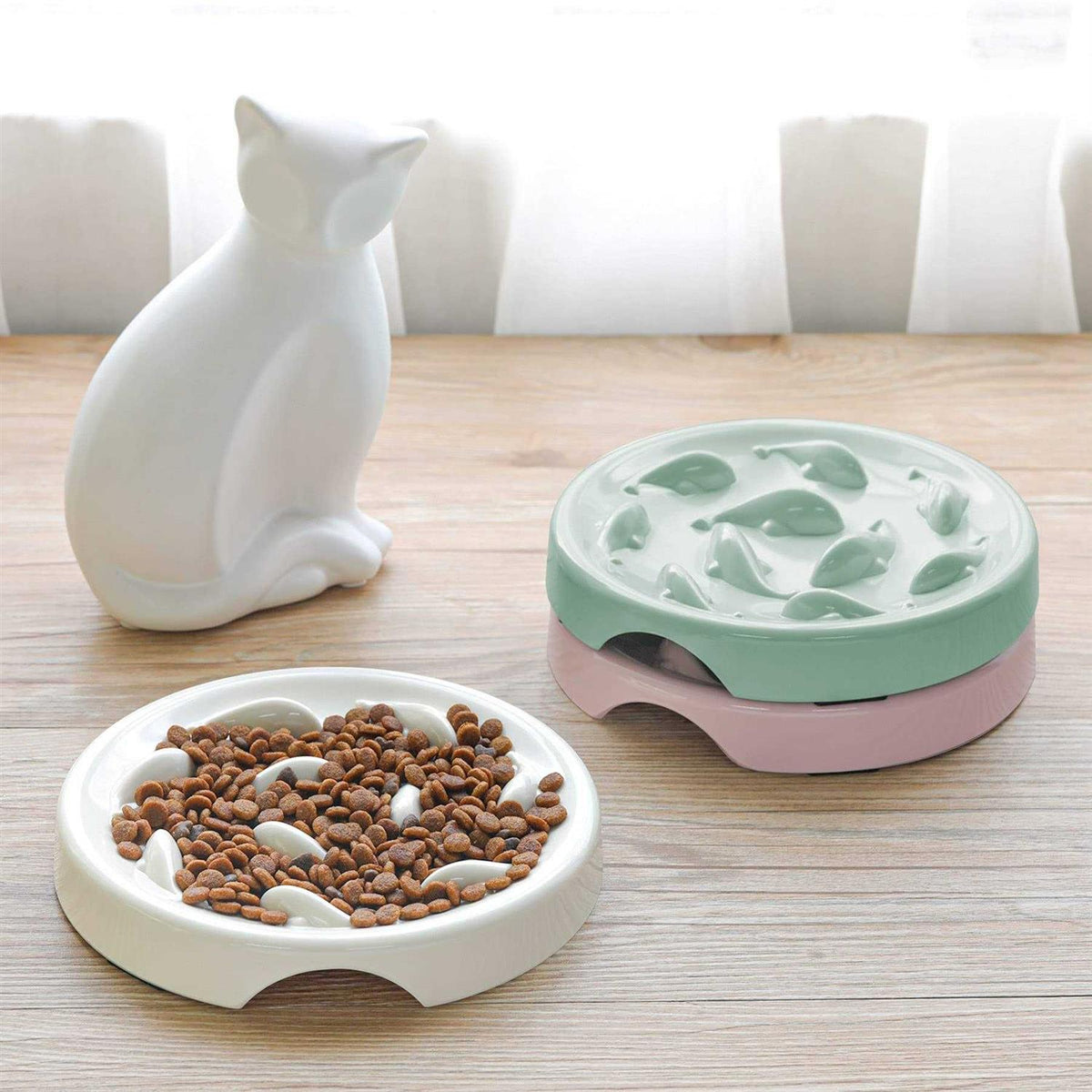 Slow Feeder Bowl for Cats and Small Dogs K95282