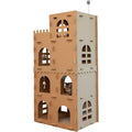 Corrugated Cat Scratcher House with Catnip W215193