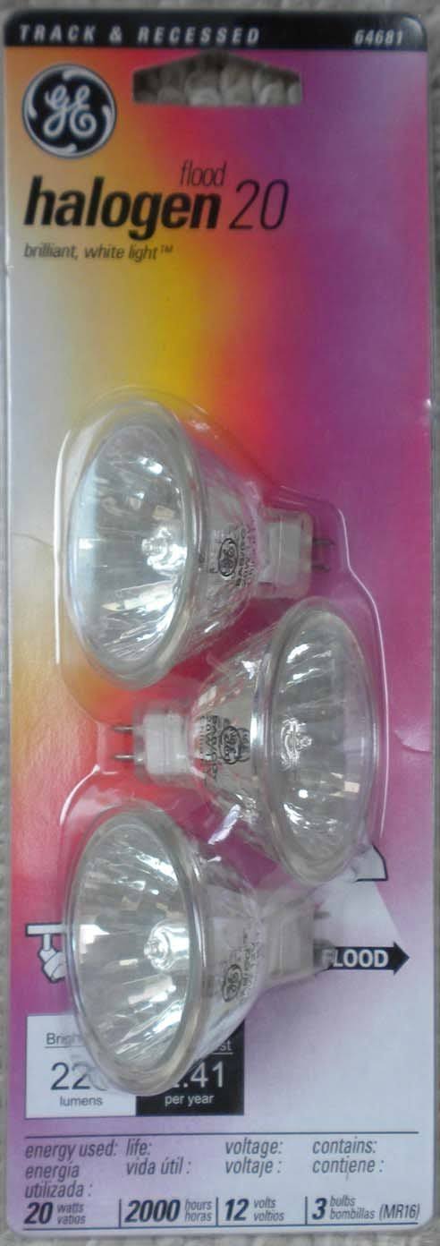 Halogen Flood Light Bulbs 20 Watts D98566