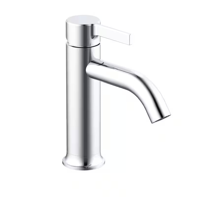 Single-Handle Single-Hole Bathroom Faucet in Chrome G606556
