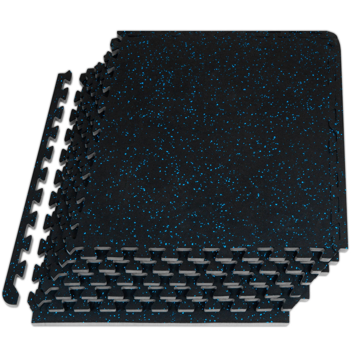 Blue 3/4-in Exercise Puzzle Mat 6 Tiles M83296