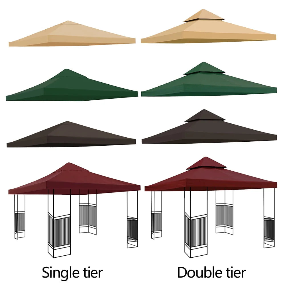 10FTx10FT Replacement Canopy Top Gazebo Tent Sunshade Cover R476624