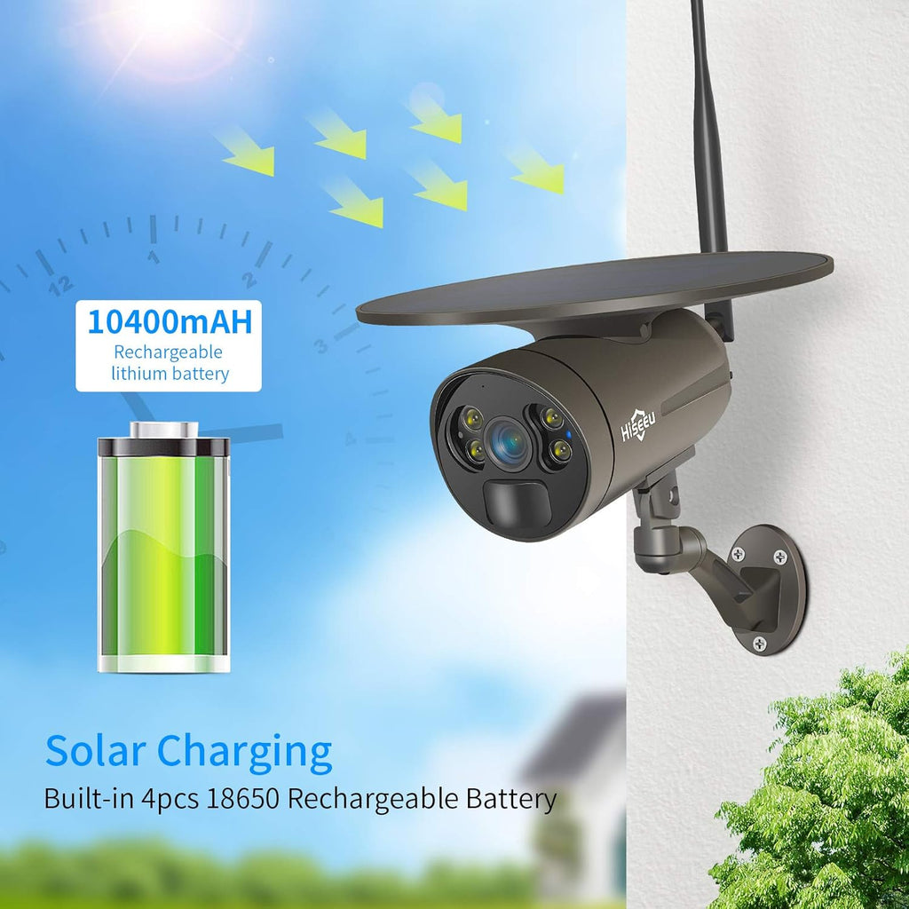 2K Battery WiFi Bullet Surveillance Camera D79135
