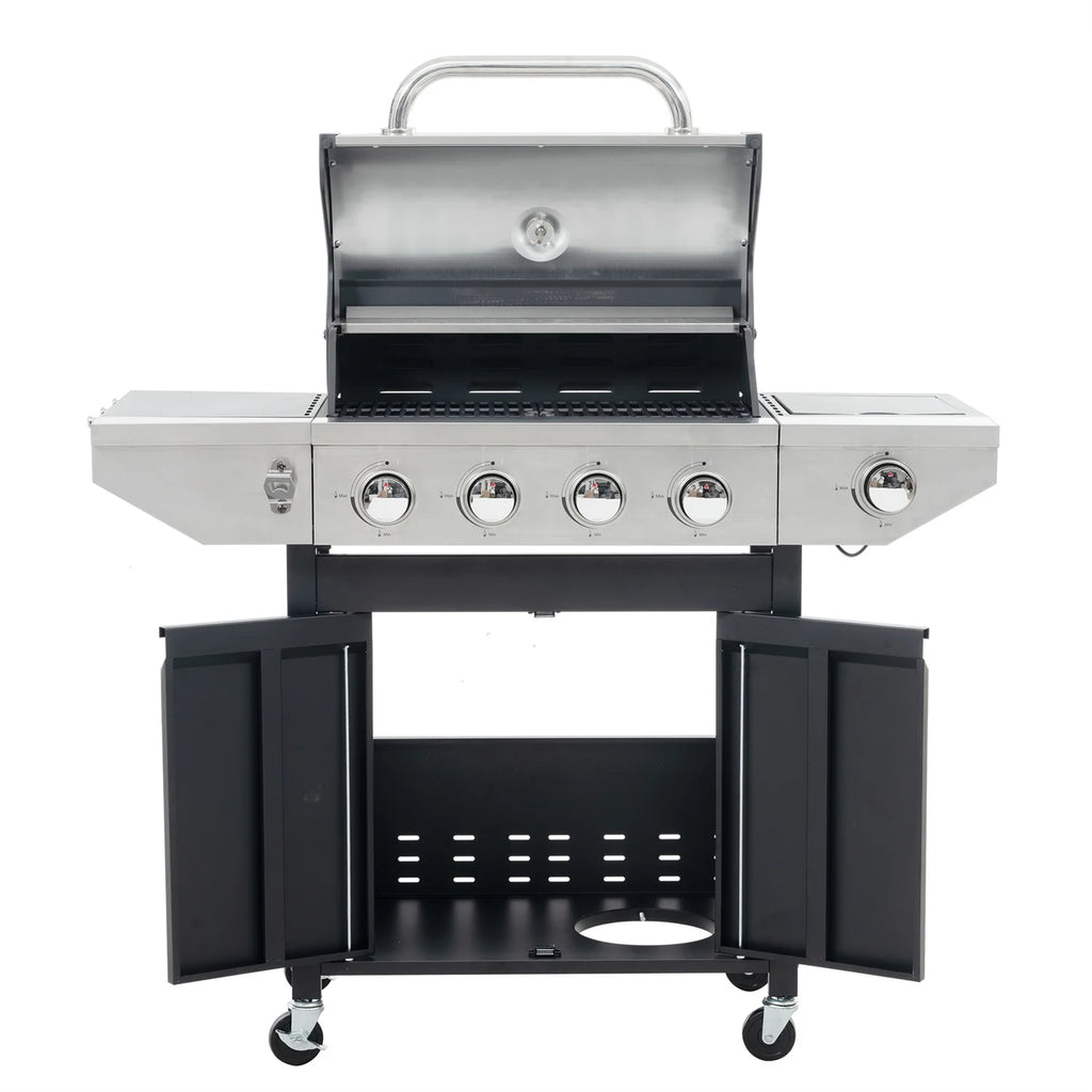 4-Burner Propane Gas Grill Stainless Steel Y8526