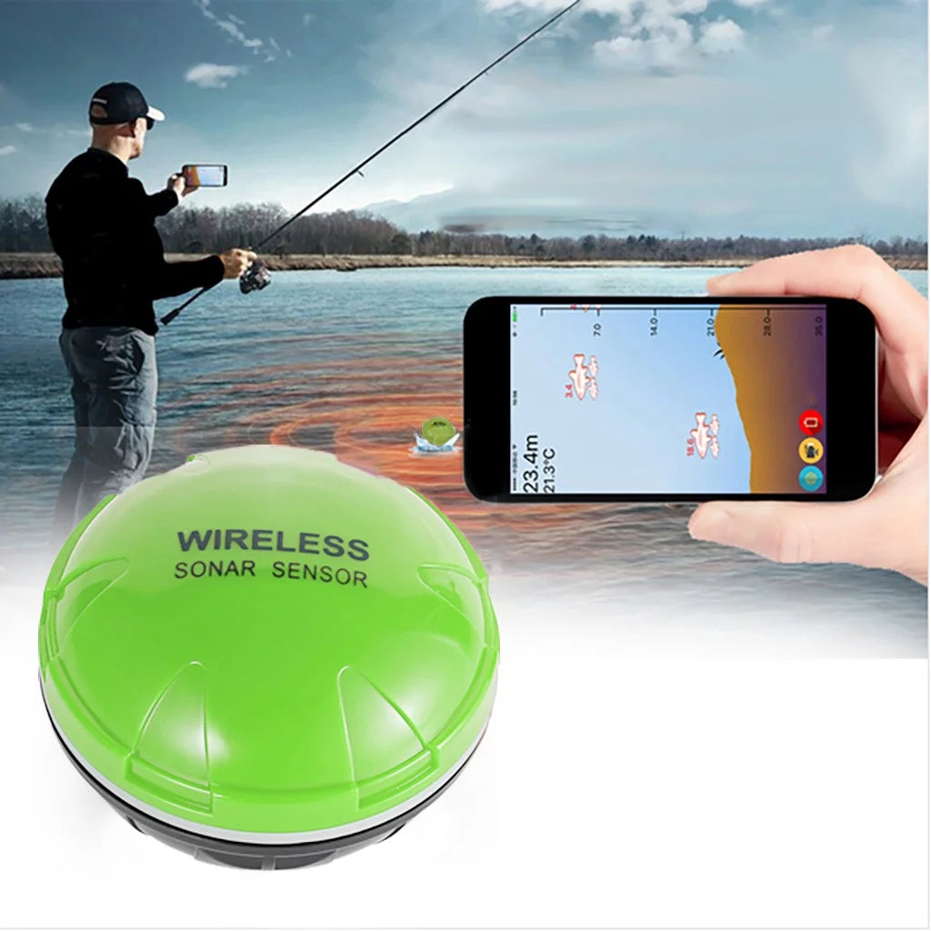Portable Wireless Bluetooth Fish Finder Sonar Depth Finder P99022