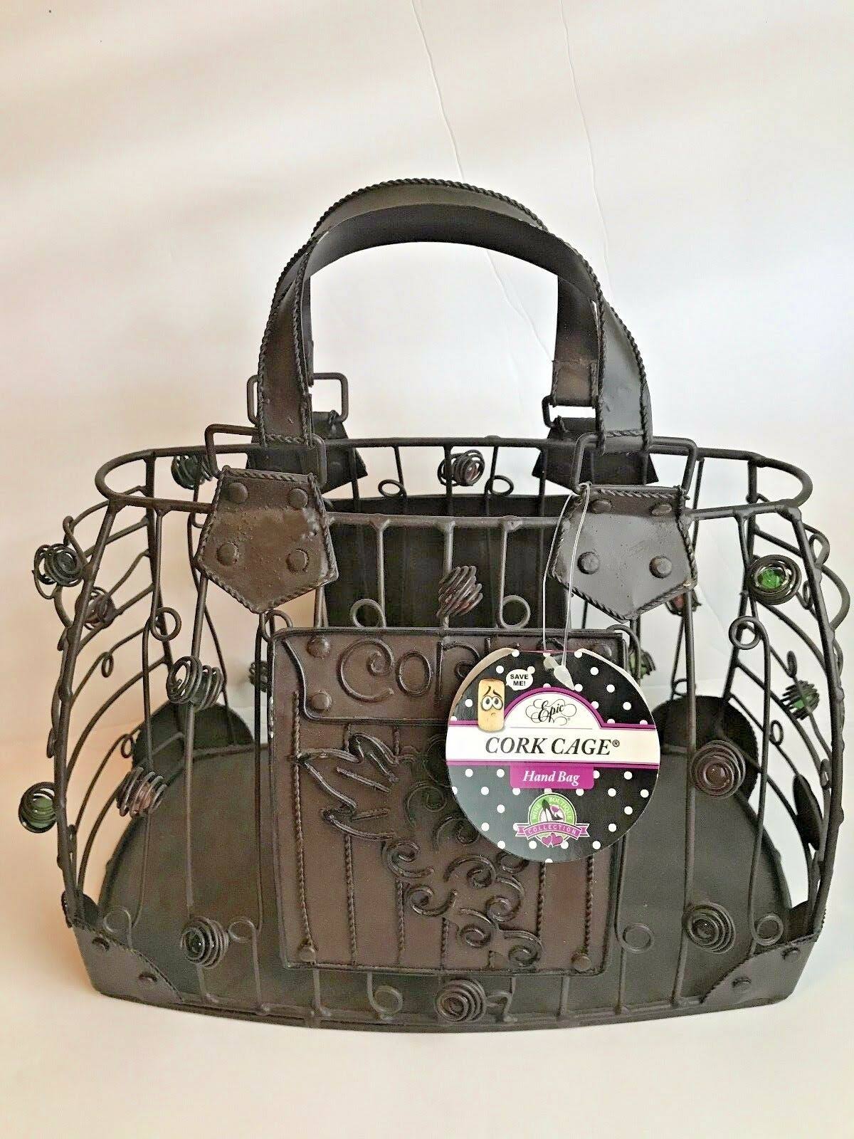 Cork Cage Hand Bag L45997