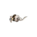 Satin Nickel Passage Leverset E32753