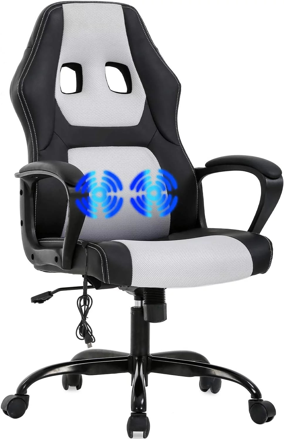 Black Executive Chair with Lumbar Support L20399