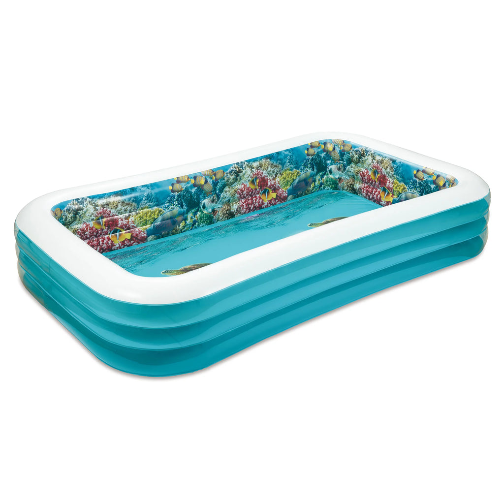 Inflatable Dolphin 3D Family Pool O9452