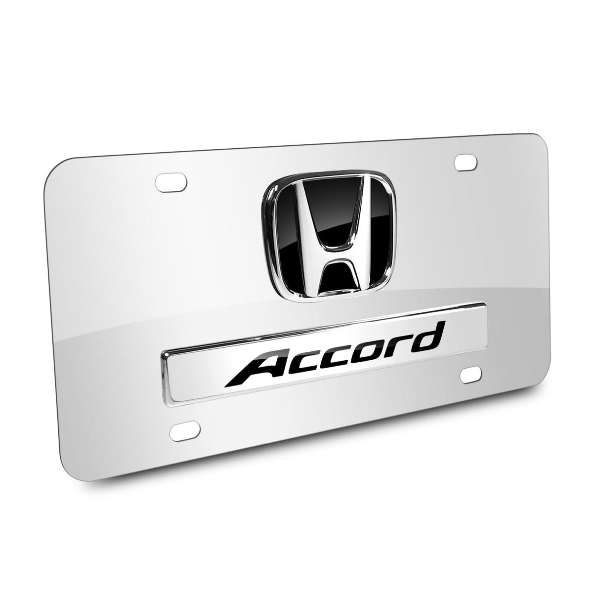 Chrome Steel License Plate R704577
