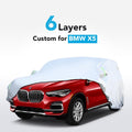6 Layers All Weather Waterproof Car Cover with Zipper Y934