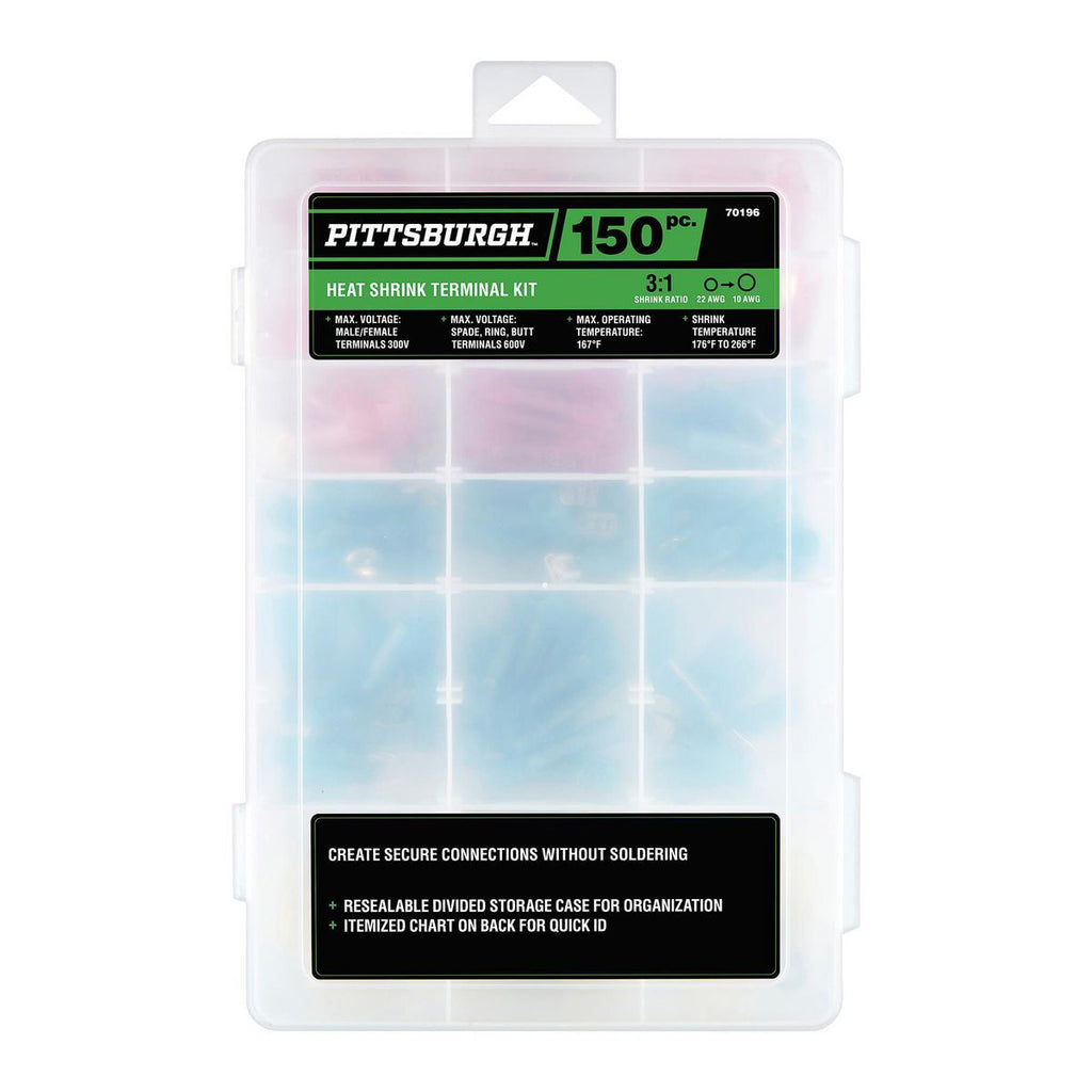 150-Piece Heat-Shrink Terminal Kit C319