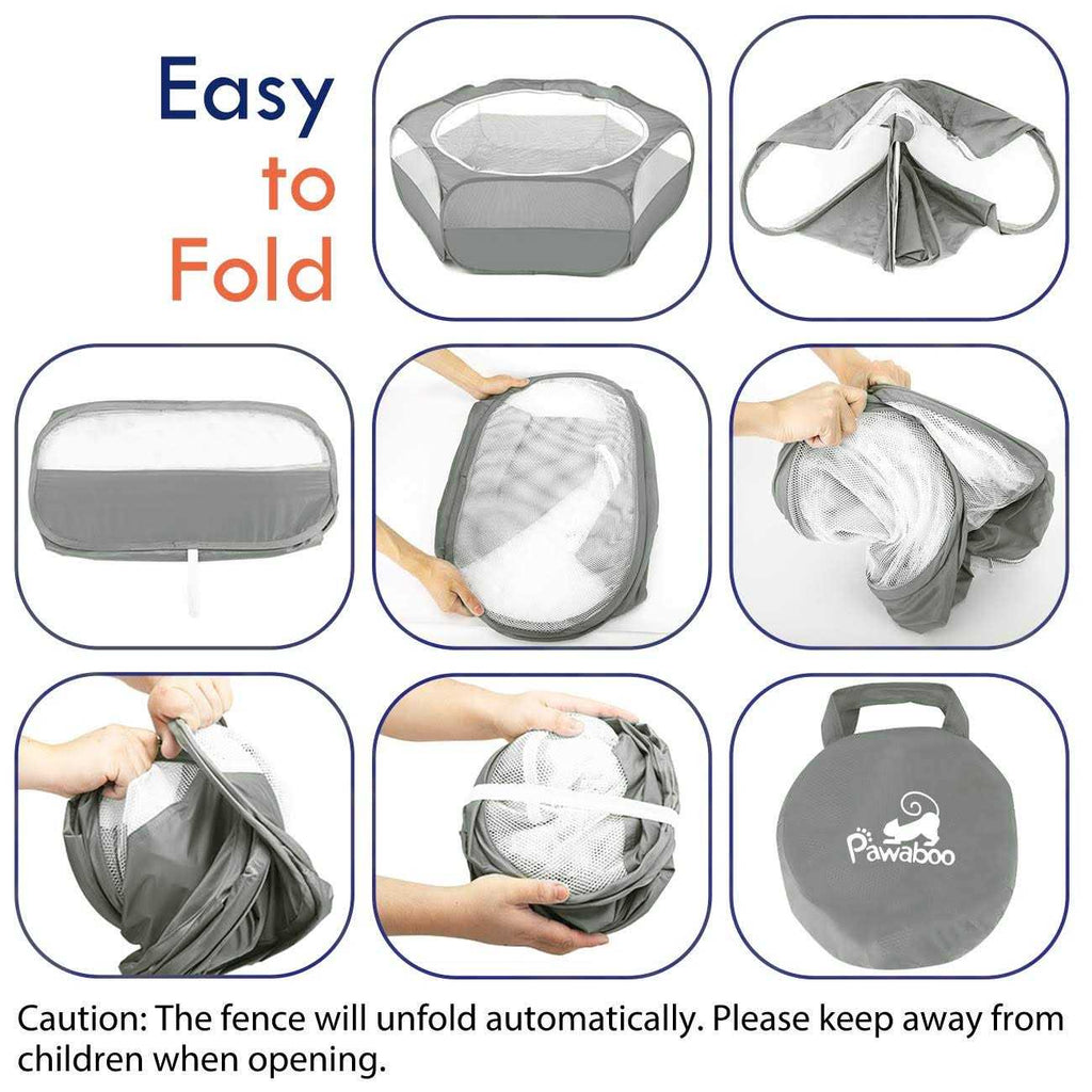 Small Animals Playpen with Zippered Cover J42404