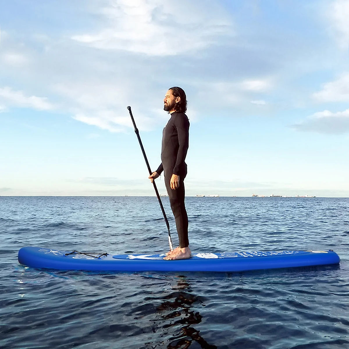 11' Inflatable Stand Up Paddle Board with Carry Bag P890074